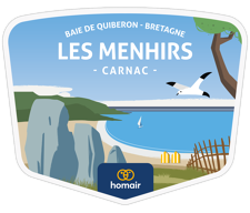 Campsite Les Menhirs Logo Logo