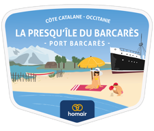 Camping La Presqu'Île du Barcarès Logo Logo