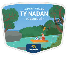 Campsite Ty Nadan Logo Logo
