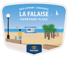 Camping Falaise Narbonne-Plage Logo Logo