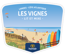 Camping Les Vignes Logo Logo