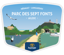 Camping Parc des Sept Fonts Logo Logo