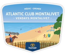Campsite Atlantic Club Montalivet Logo Logo