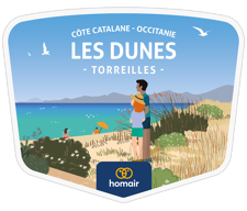 Campsite Les Dunes Logo Logo