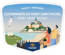 Campsite Les Pommiers du Mont Saint Michel Logo Logo