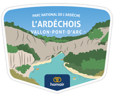 Campingplatz L'Ardéchois Vallon-Pont-d'Arc Logo Logo
