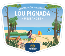 Camping Lou Pignada Logo Logo