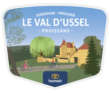 Camping Le Val d'Ussel Logo Logo