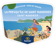 Camping La Presqu'île de St-Mandrier Logo Logo