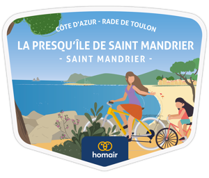 la Presqu'ile de Saint Mandrier blason 2025
