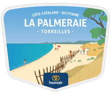 Camping La Palmeraie Logo Logo