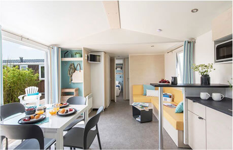 grand mobil-home famillial 
