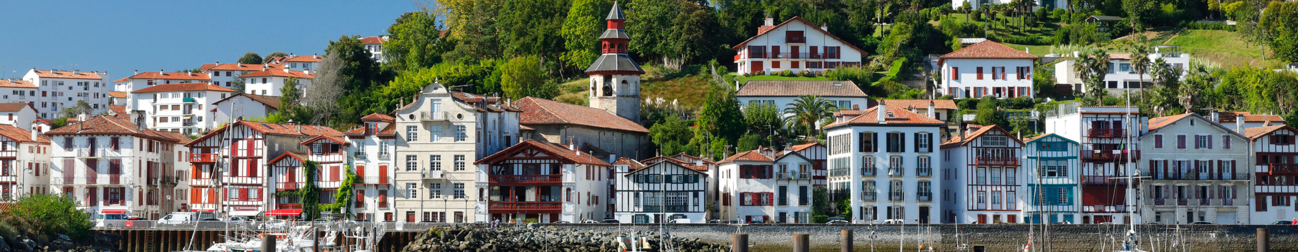 Maisons basque sur le port