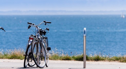 Vélo sur la côte sauvage de Quiberon