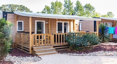 mobil-home premium en camping 