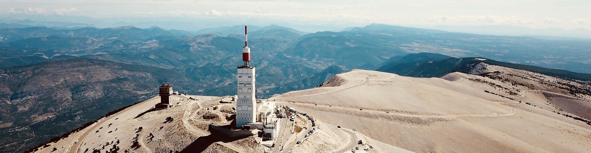 Vue aérienne Mont Ventoux