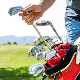 Golf in der Nähe von Campingplatz Les Sablines bis Vendres Plage Homair