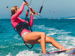 Kite surf Camping El Delfin Verde Platja d'Aro Platja d'Aro Homair