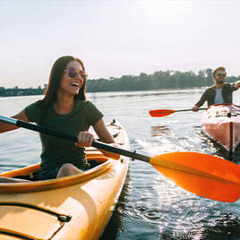 Canoë Kayak à proximité du Camping La Palmeraie à Torreilles-Plage Homair
