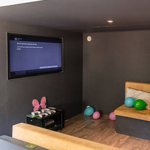 Salle TV Camping Green Park Cagnes-sur-Mer Homair