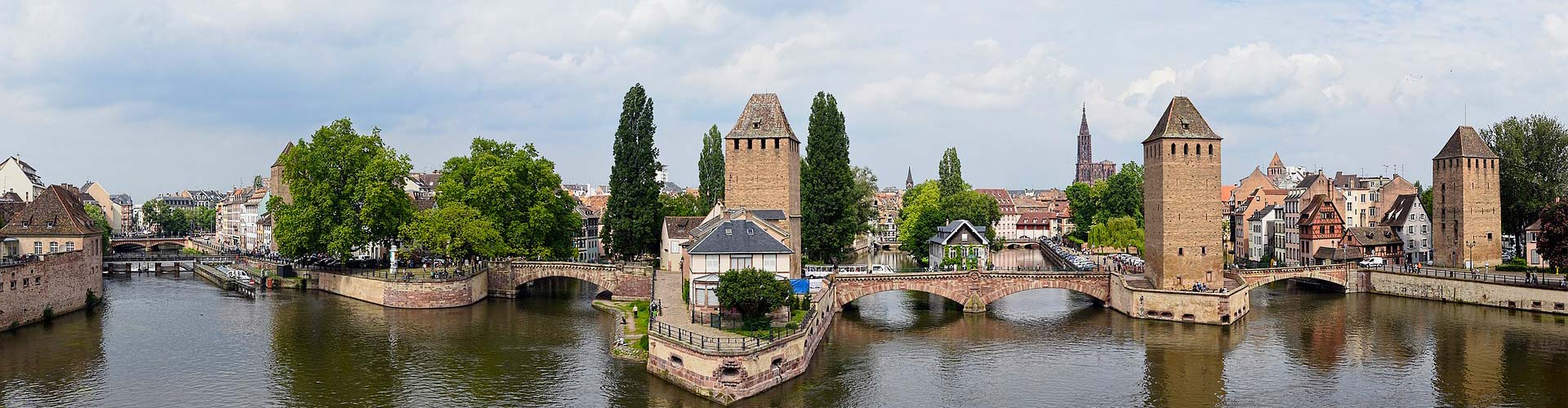 Strasbourg dans le Bas-Rhin en Alsace