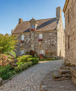 Vieux village de caractère en Bretagne