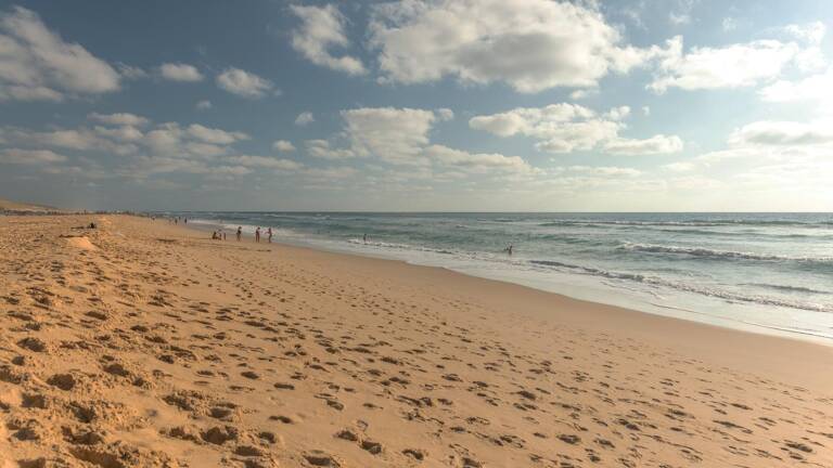 Biscarrosse Plage et l'océan Atlantique