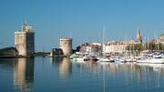 Le port et les deux tours de la Rochelle, capitale de la Charente Maritime