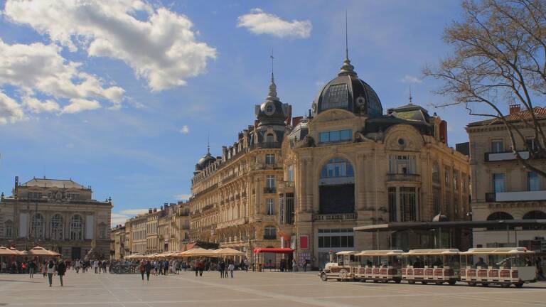 Place de la Comédie à Montpellier