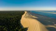 Vue aérienne de la Dune du Pyla
