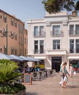 Strand im Herzen von Saint-Tropez