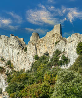 Château cathares Queribus