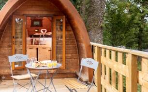 Location d'hébergements insolites dans les campings Homair