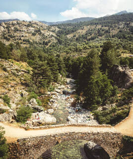 Piscine naturelle de Corse du Sud
