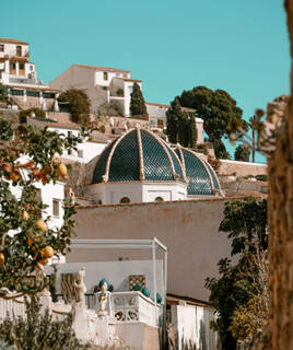 Le village Altea près de la Costa Blanca, Espagne