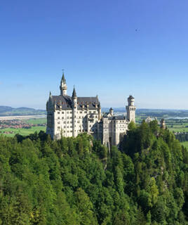 Château de Neuschwanstein en Allemagne