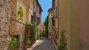 Ruelles de la vieille ville d'Antibes