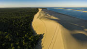 Vue aérienne sur la Dune du Pilat