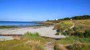 Plage de Bretagne au bord de l'Atlantique