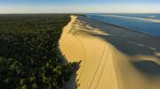 La Dune du Pilat en Gironde au bord de l'Atlantique