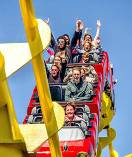 Montagne russe du Parc Spirou