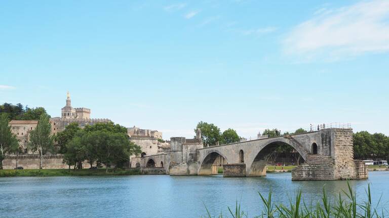 Le pont Saint-Bénézet (pont d'Avignon)