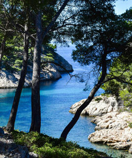Sentier du littoral à Bandol
