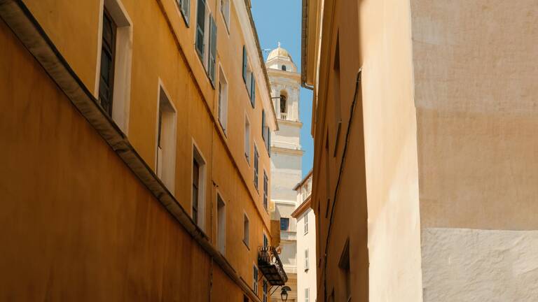 Ruelles du centre ville de Bastia