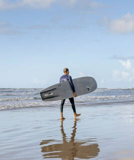 Surf sur les plages de Bayonne