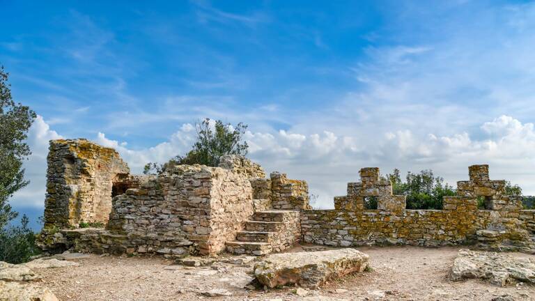 Château de Bégur et son belvédère