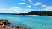 La Plage de Palombaggia en Corse à Bonifacio