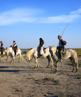 Balade à cheval en Camargue