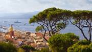 Vue sur le village de Saint Tropez