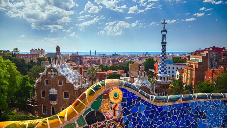 Parc Guell à Barcelone